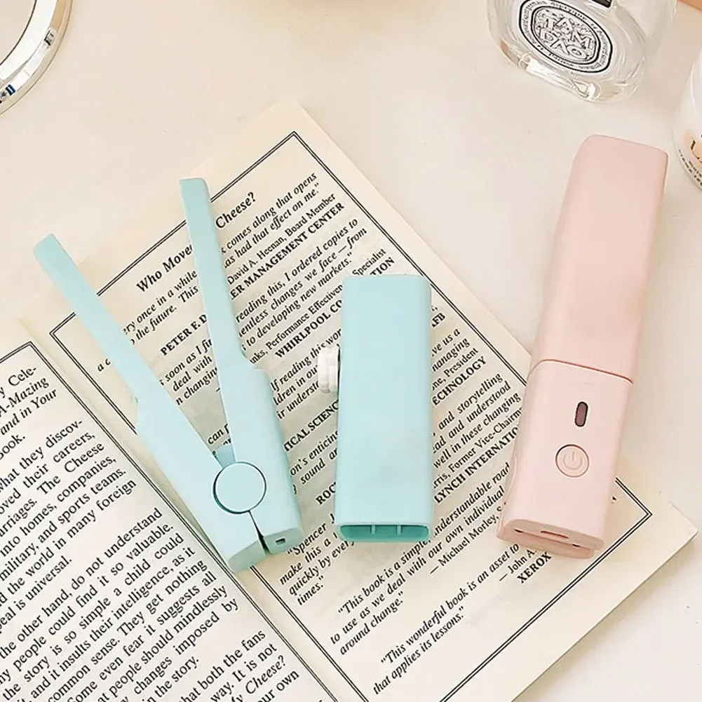 5V Mini Curling Iron Electric Bang Dual-purpose Straight Curling Splint Iron Straightening Styling For Travel 6