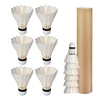 12PCS Professional Badminton Shuttlecock Black Goose Feather Badminton Shuttlecock Training Shuttlecock Sport Badminton Ball
