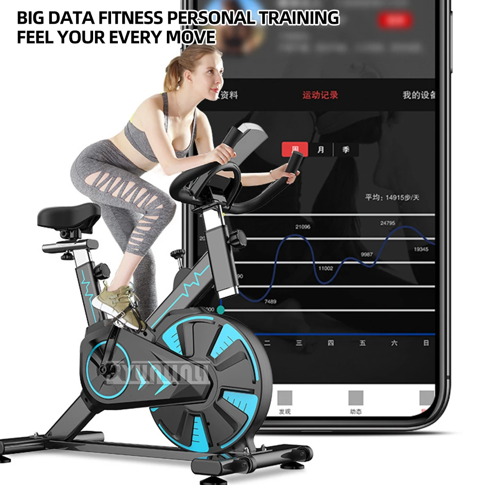 Esercizio Bicicletta Allenamento Cardio Su Cyclette Cyclette Per