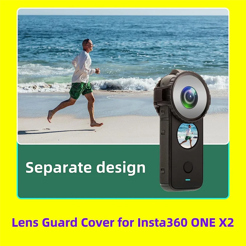 카메라 프리미엄 렌즈 가드 10M 교체 부품 액세서리 Insta 360 ONE X2 액션 카메라 용 방수 완전 보호