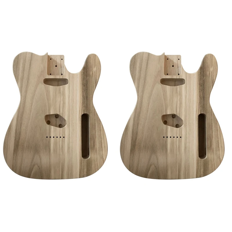 

2X Guitar Body Maple Cap DIY Electric Guitar Replacement Parts For Unfinished TL Electric Guitar