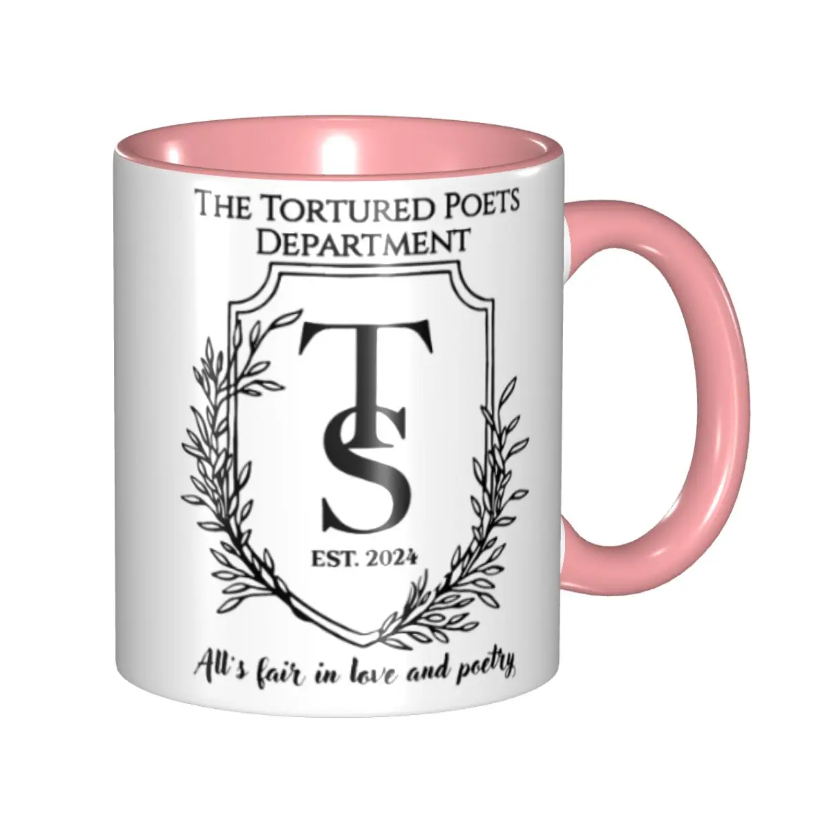 

Swiftie Gift TS The Tortured Poets Department Accessories Coffee Mug Cute Taylors TTPD All's Fair in Love And Poetry Mugs Cup