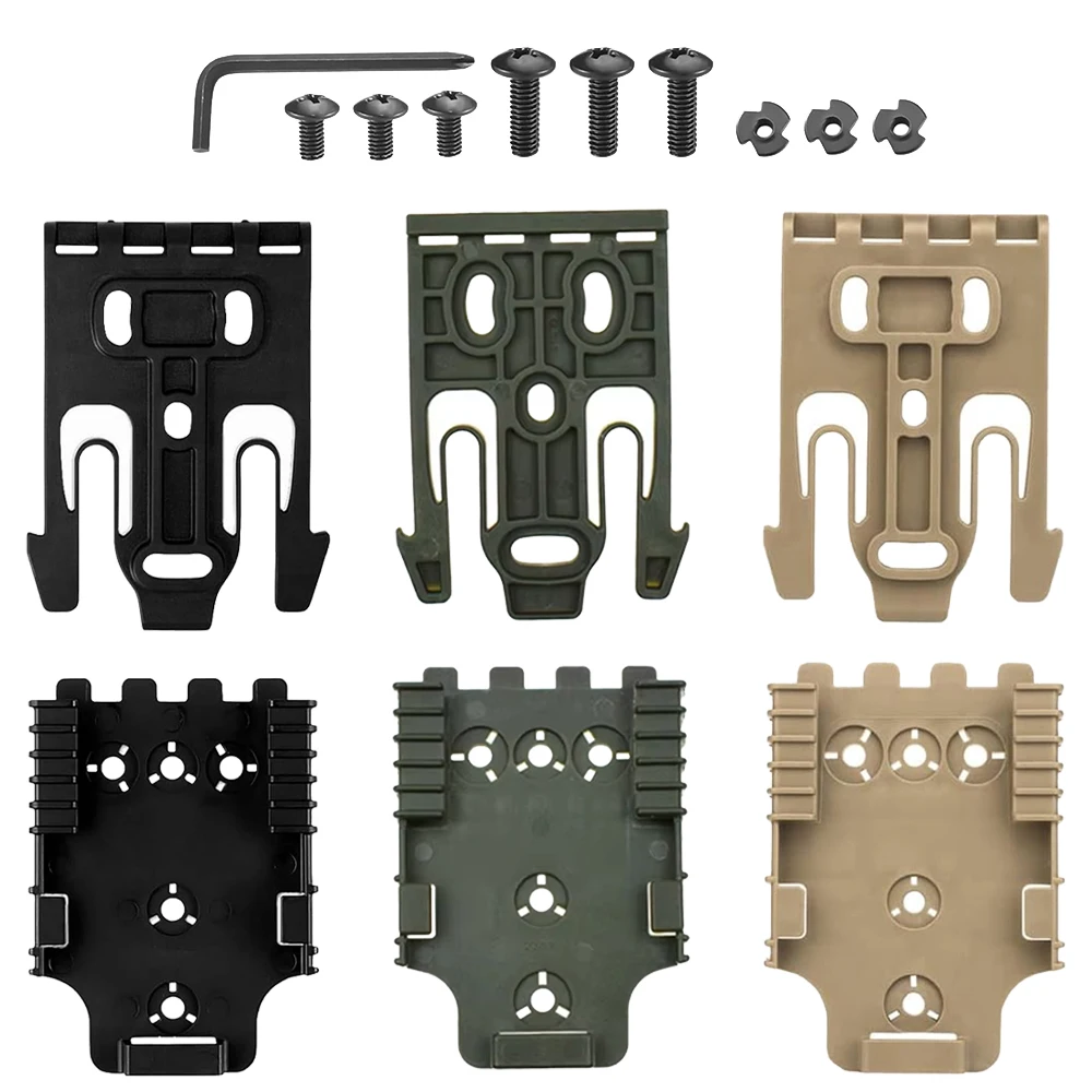 Quick Locking System Kit for Pistol Holsters - Enhanced Holster Adapter Accessories (1-3 Pack)