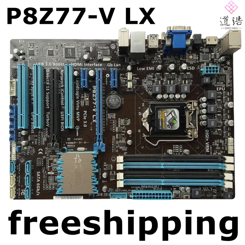For P8Z77-V LX Motherboard 32GB LGA 1155 DDR3 ATX Z77 Mainboard 3 For P8Z77-V LX Motherboard 32GB LGA 1155 DDR3 ATX Z77 Mainboard
