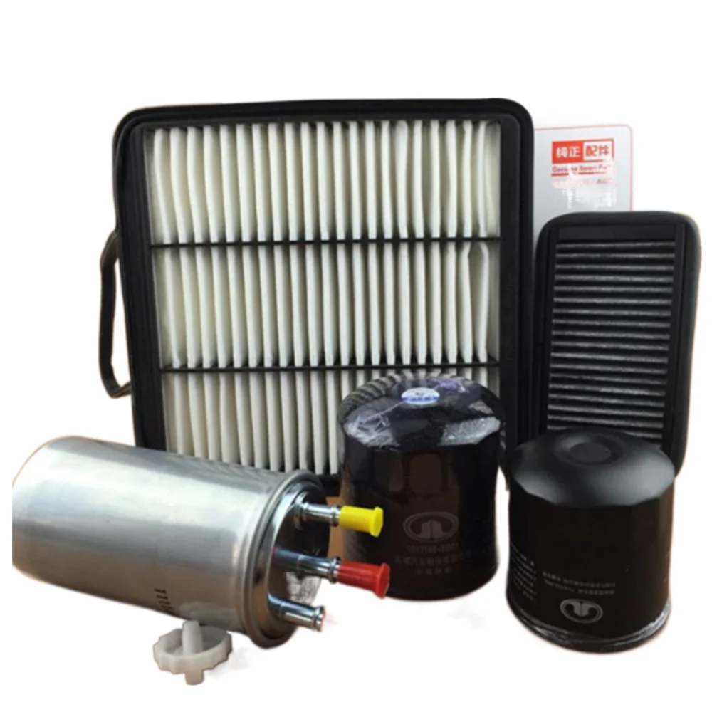 

FILTER KIT GWM V200 FOR GREAT WALL WINGLE 5 6,EURO STEED 5 6 HAVAL H3 H5 H6,DIESEL ENGINE GW4D20 2.0,BEFORE 2013 YEARS 1KIT/5PCS
