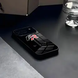 Prime Fashion  3D - Coque Seat Car Phone Case Glass - SamsungS24FE (Black1)