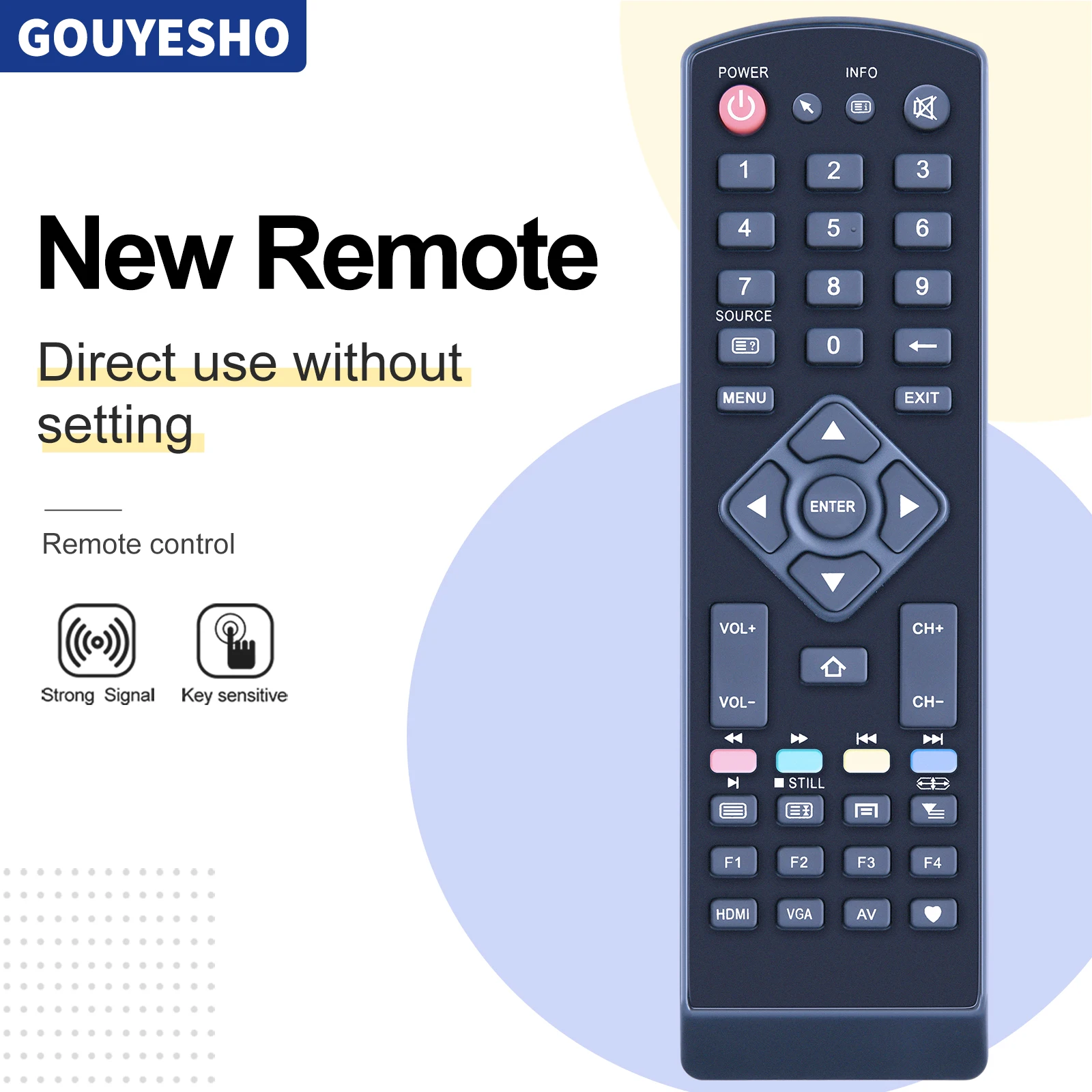 New Remote Control for changhong JX-C-001 TV