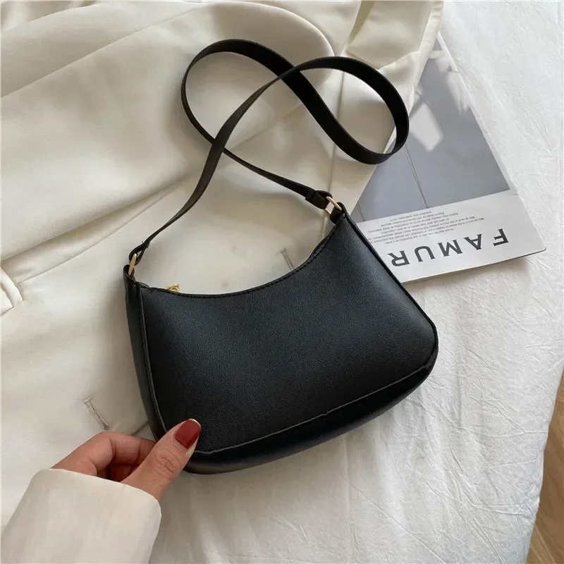 Crossbody Bags for Women Large Capacity Luxury Handbags Purse Solid Color Shoulder Bags Female Casual Travel Vintage Hobos Bag 5