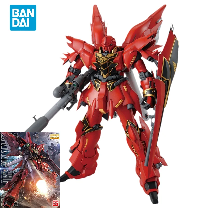 

Bandai оригинальная аниме-модель GUNDAM серии MG 1/100 SINANJU HD OVA, фигурка в сборе, модель, игрушки, подарки для детей