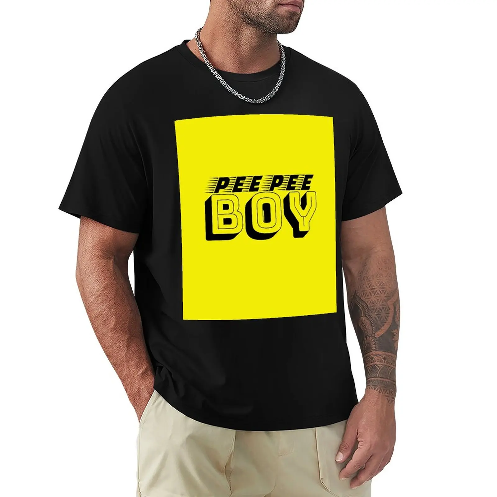 

Pee Pee Boy T-Shirt korean fashion graphics t shirt custom t shirt mens graphic t-shirts hip hop