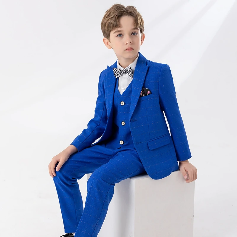 boys-blue-slim-fit-suits-formal-wear-children-teenagers-groomsman-host-performance-clothes-kids-plaid-students-party-full-dress