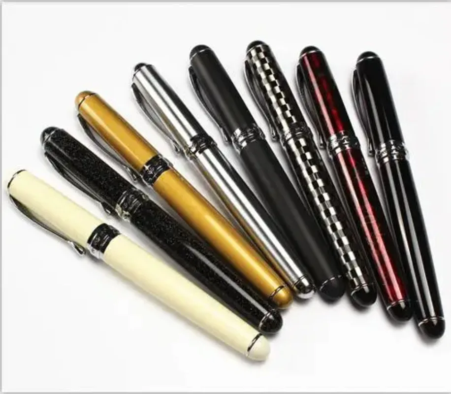 Фото Перьевая ручка Jinhao X750 металлическая с серебристым зажимом, 0,5 мм №2