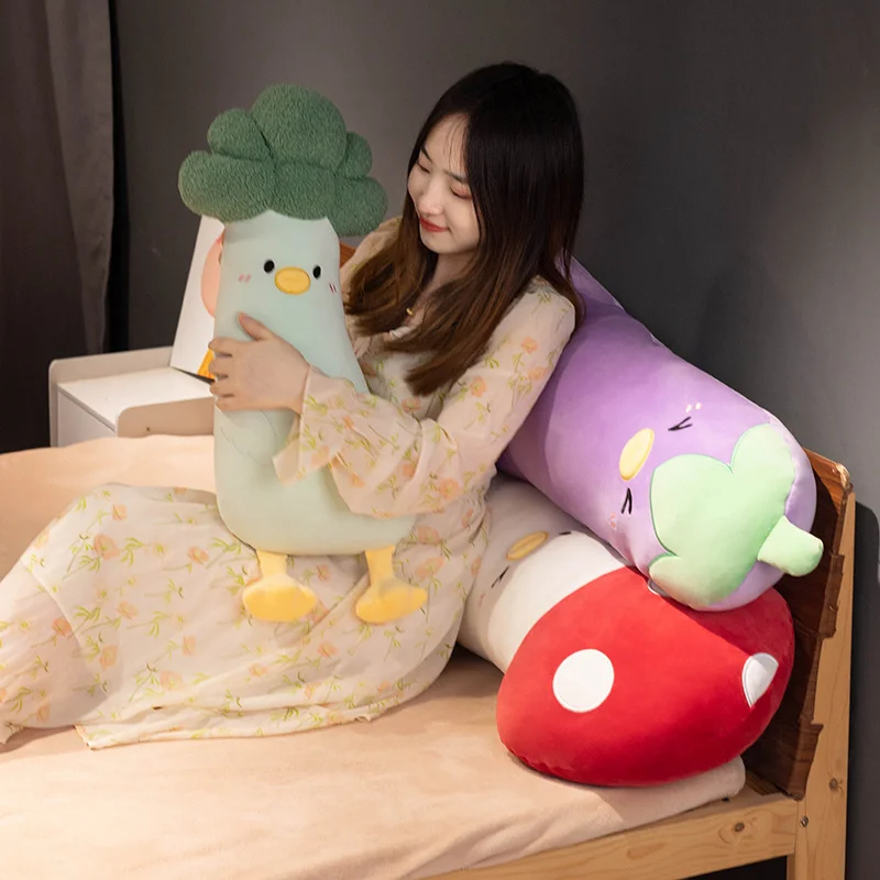 Vegetable chicken plush pillow additional photo