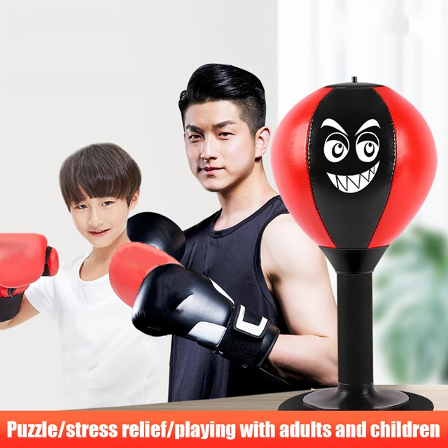 Ballon de boxe gonflable de bureau en PU, équipement de fitness, exercices  de frappe, MMA, vitesse, entraînement de flex quotidien, Muay Thai,  instituts soulignés - AliExpress