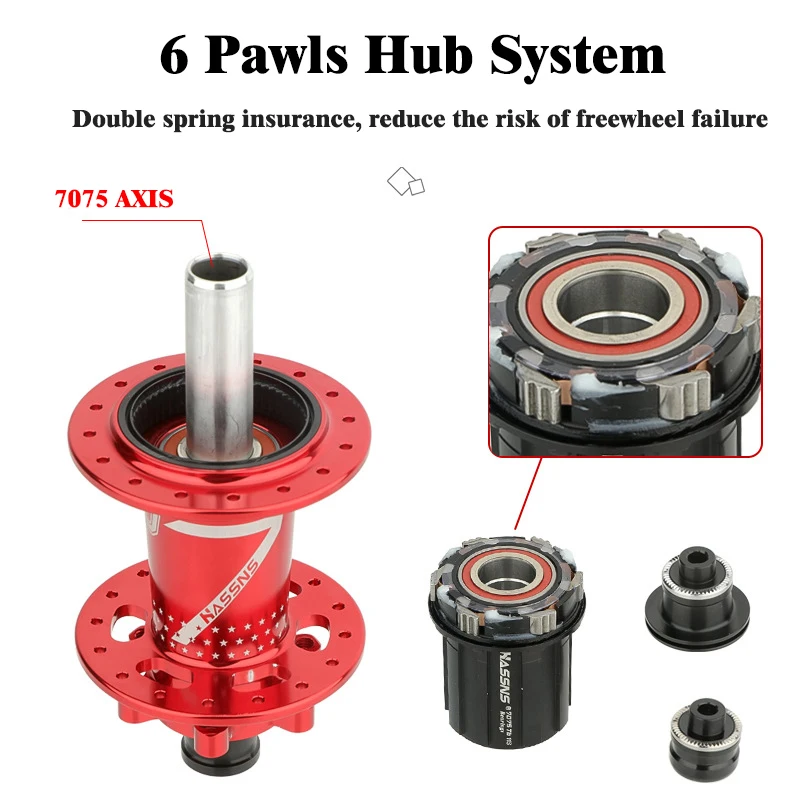 Freewheel Pawl Hub Freehub Bicycle Parts Pawl Bicycle Hub Bike Hub