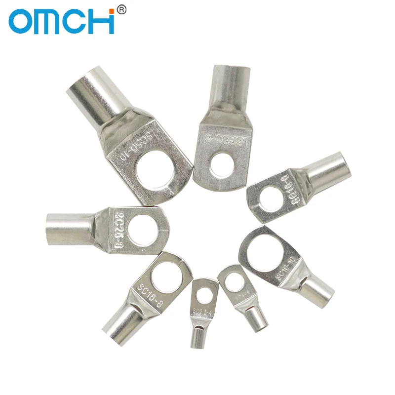 OMCH 5/10/20 قطعة SC نوع محطات سلك لحام كابلات الموصلات دعوى 1.5-50mm2 كابل تجعيد موصلات الأسلاك