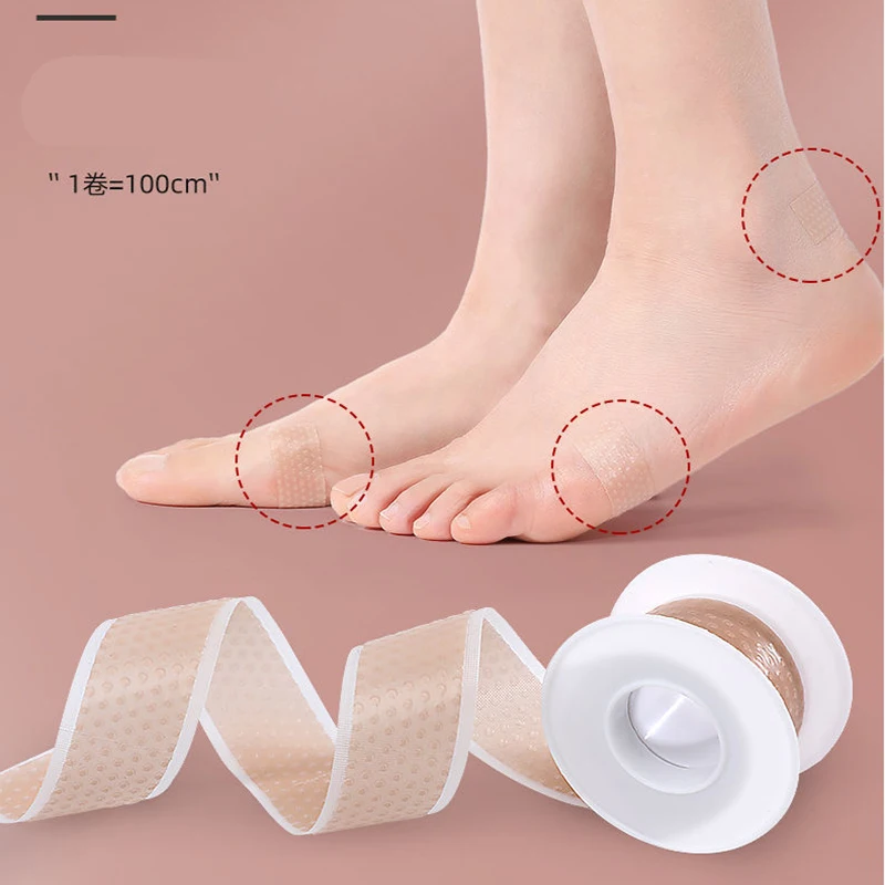 Silicone Gel Heel Protector Heel Stickers Biomimetic Anti Pain Relief Foot Care Multifunctional Invisible Inserts
