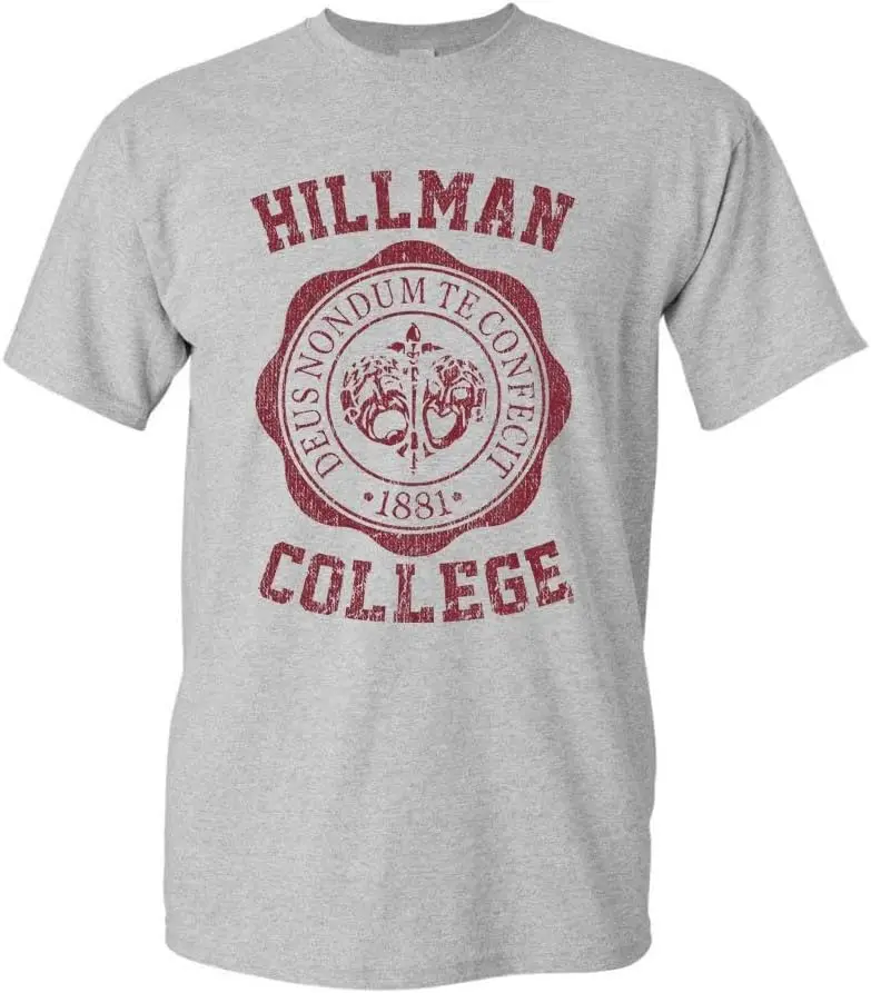 The Goozler Hillman College-Ретро 80s Sitcom tv-футболка унисекс