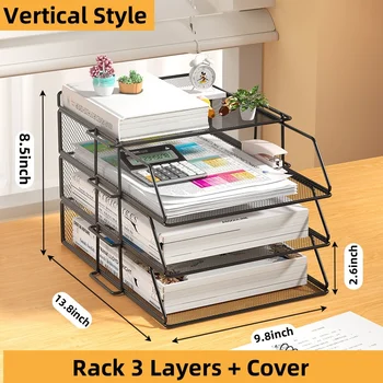 Mesh Desk File Organizer 13