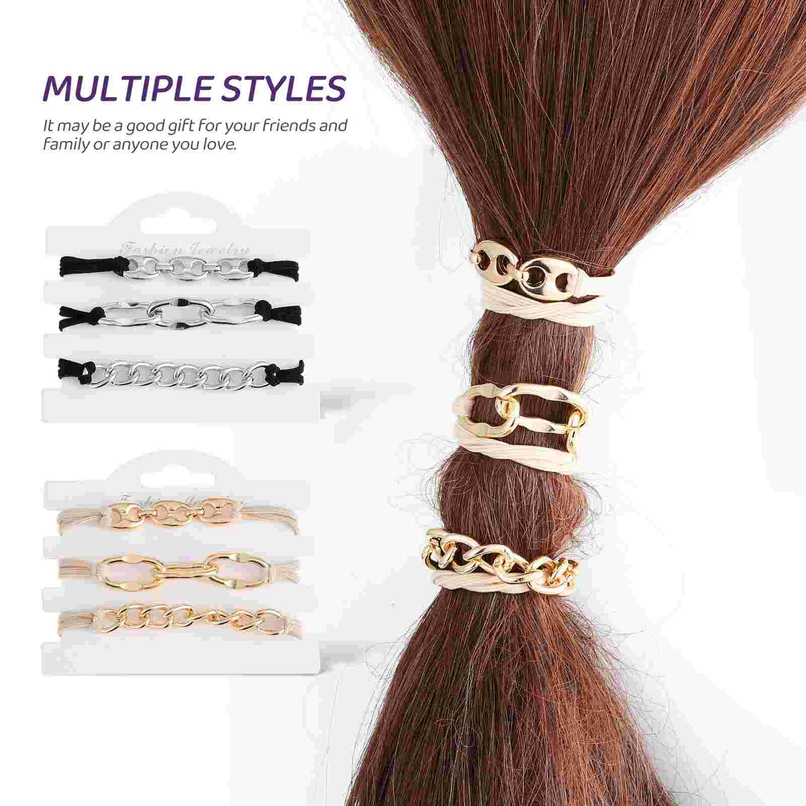 

Bracelet Headband Hair Tie Bracelets Accessories Ties for Girls Scrunchies Women Bands