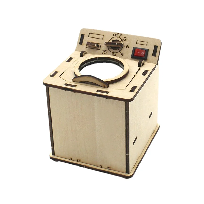 Washing Machine Model No. 1 (vertical) Simple Diy Technology Small Production Handmade Toys