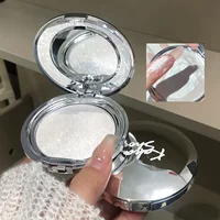 Crème surligneuse monochrome, scintillante pour le visage et les yeux, texture de purée de pommes de terre nacrées, longue durée, anti-taches, contour, création d'effet 3D, crème rouge pour le visage et les yeux 3