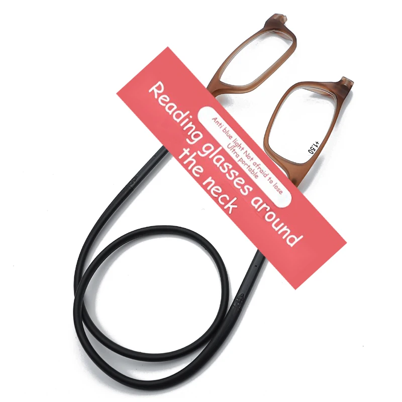 

Магнитные очки liбогx, портативные подвесные очки для чтения на шею, для мужчин и женщин, выдвижные + 2,00 + 2,50 + 3,00 + 1,50