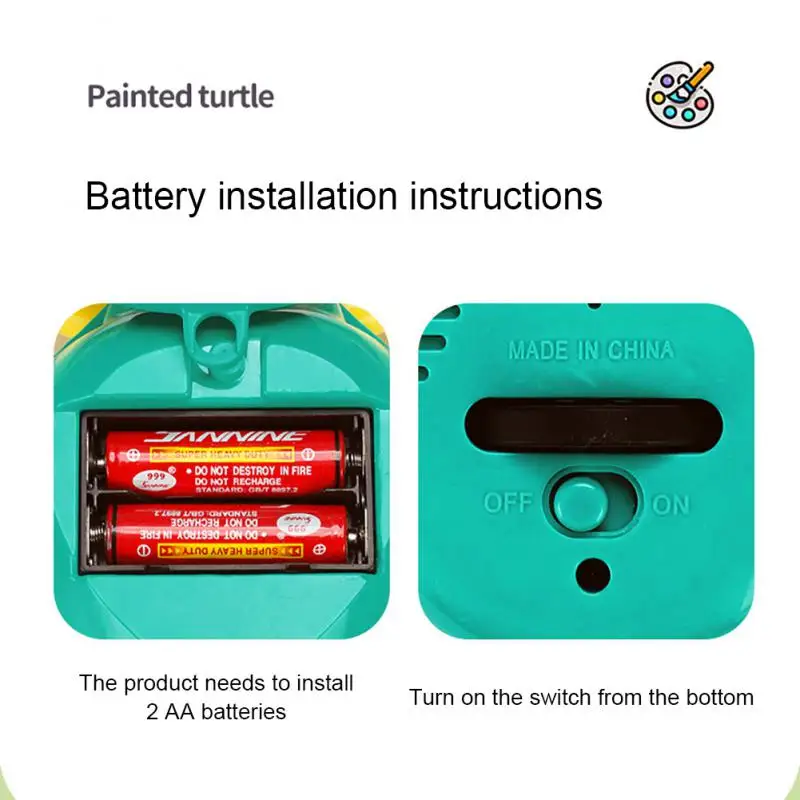 Children Intelligent Painting Little Turtle 19 Children Intelligent Painting Little Turtle