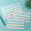 4Pcs A5 B5 Transparent Sticky Notes Self-Adhesive BookMarkers  Annotation Reading Book Clear Tab Kawaii Cute канцелярия 3
