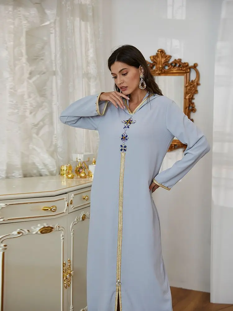 Ramadan Eid Mubarak Prayer Clothes Women Turkey Islam Muslim Fashion Dress  | eBay