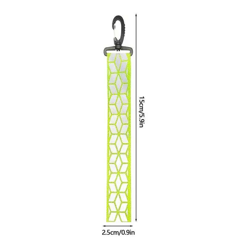 Reflective Tape Reflective Straps For Backpack Reflective Safety Keychain For Backpack Carefully Designed Safety Supplies Camping reflective tape bands bike reflective tape reflective tape