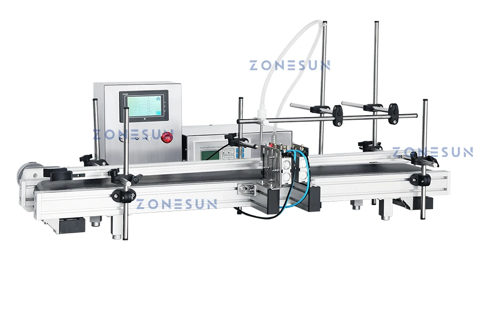 ZONESUN ZS-DTMPZ1 Automatic Single Nozzle Magnetic Pump Liquid Filling Machine