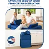 Modular Kids Play Couch, K12 320+DIY Convertible Foam Play Couch for Boys & Girls, Versatile Kids Play Couch Building Fort 6