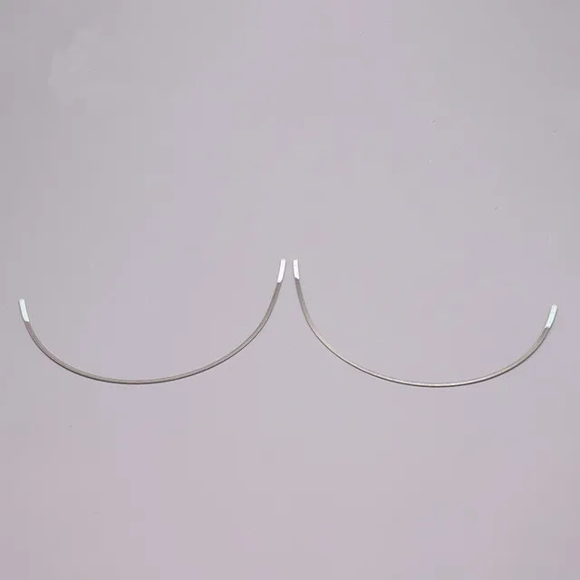 Stainless Steel Shaping Lacquer Handmade Underwire Bra Making Supply 6 Pair