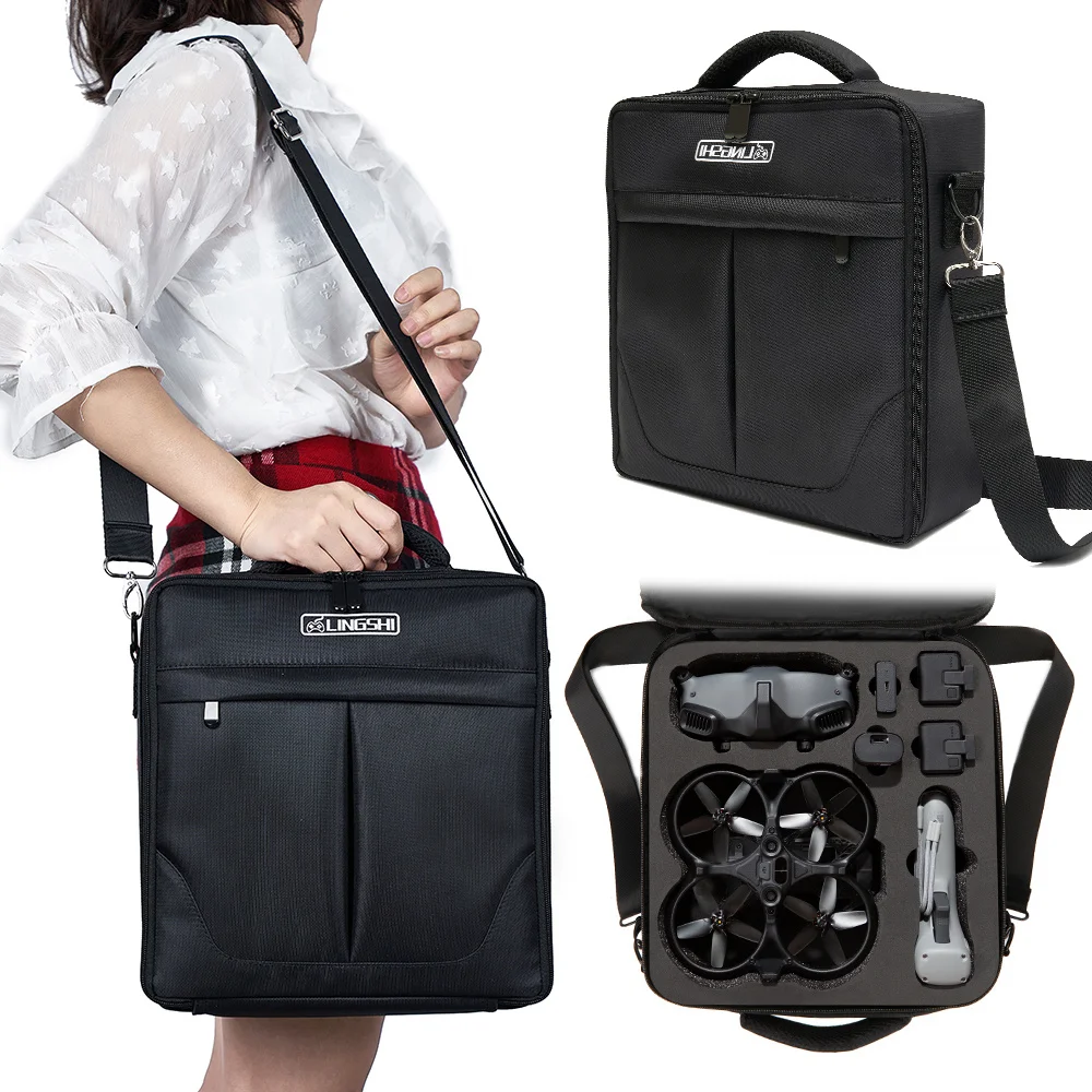 Drone Storage Bag For DJI Avata Organizer Shoulder Carrying Case Accessories