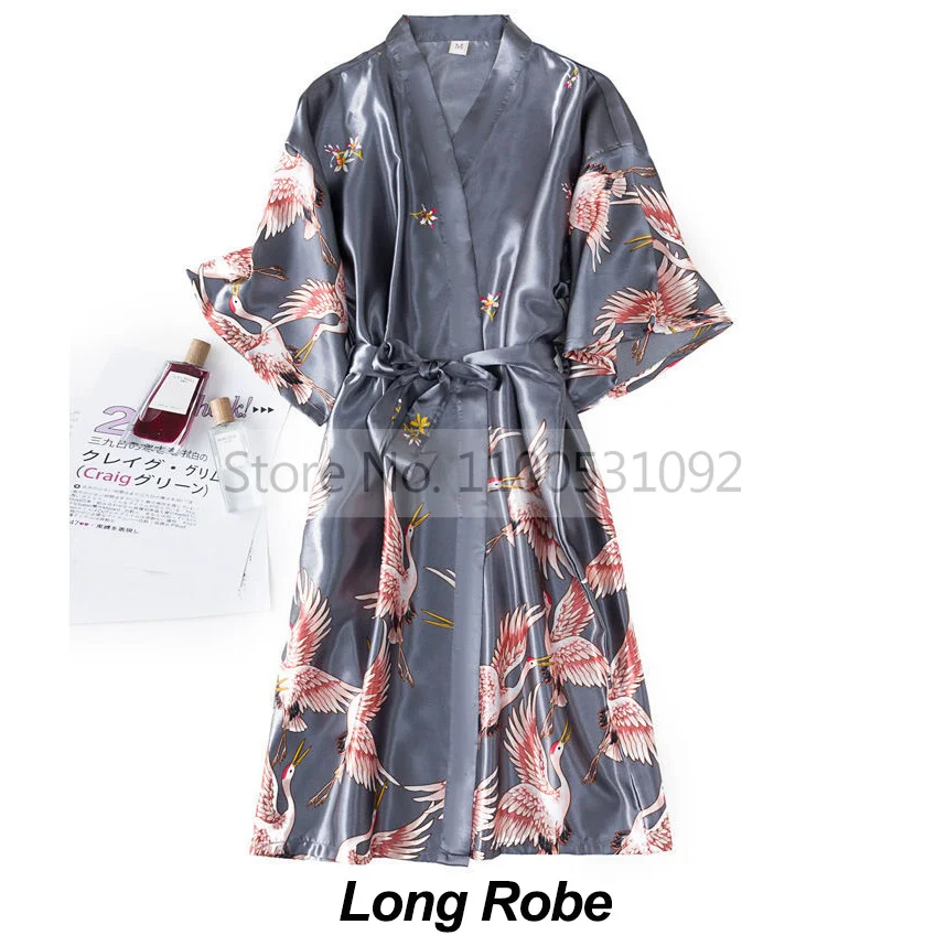 Women Sleepwear Bride Robes Silk Robe 2PCS Rayon Robe Set Bride Bridesmaid Wedding Gown Lace Sexy Kimono Bathrobe Night Dress
