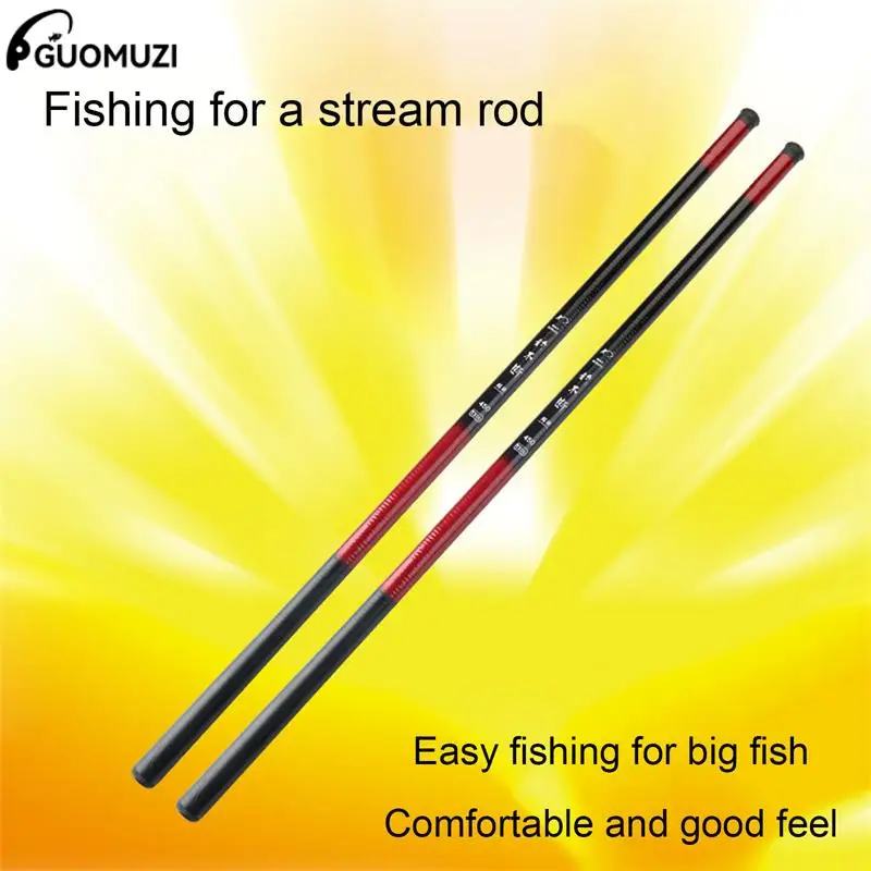 Caña De Pescar telescópica, accesorio portátil De 2,7 M, 3,6 M, 4,5 M, 5,4 M, 6,3 M y 7,2 M