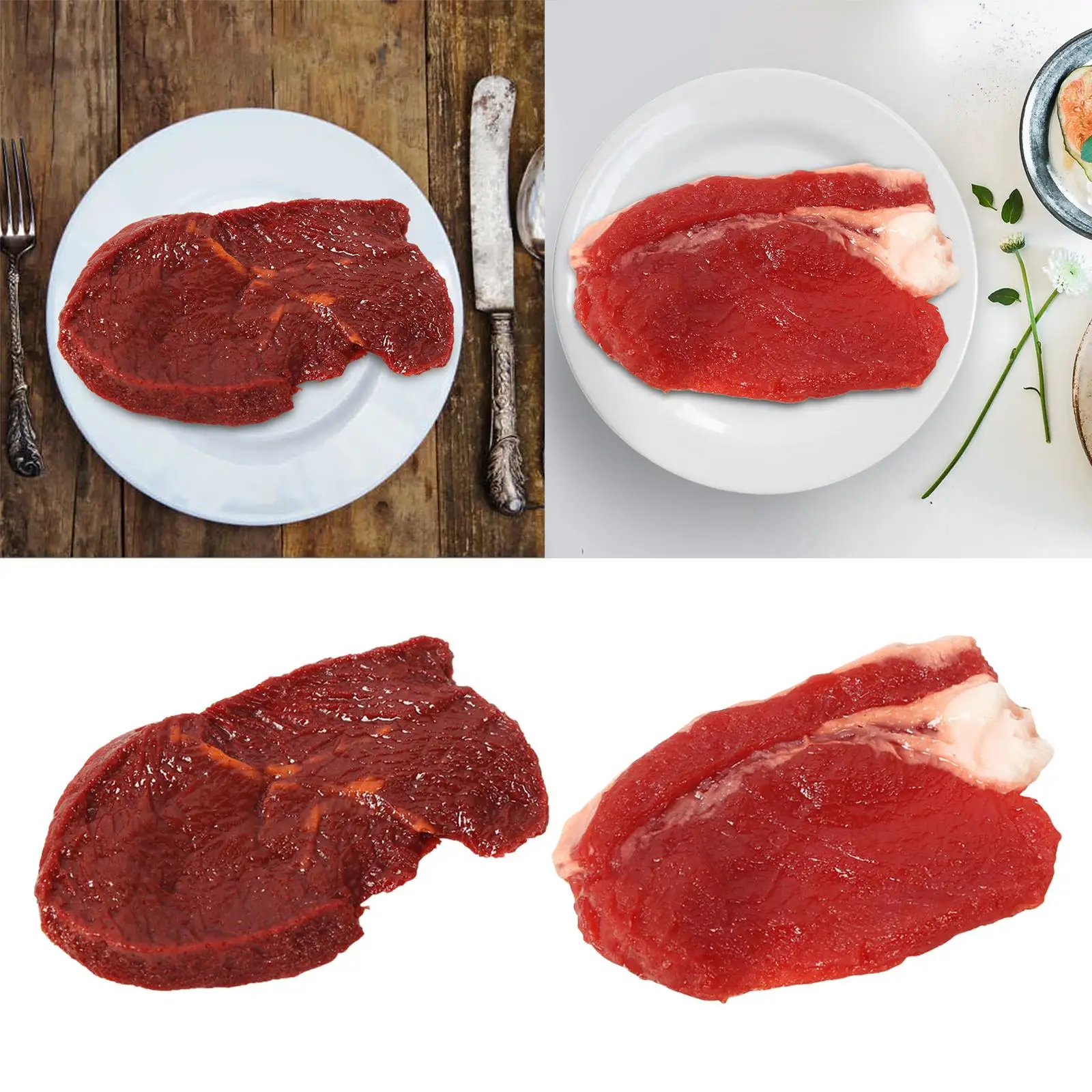 Realistic Simulation Meat Lifelike Fake Artificial Meat Model Hotel party Display Photography Props food model,food photography props