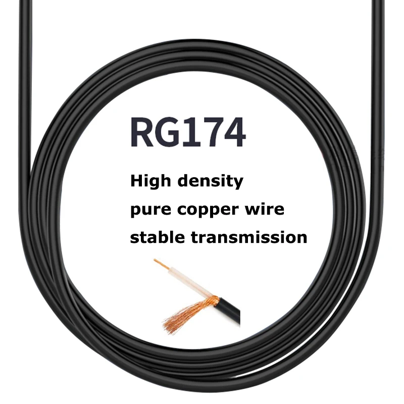 Antenne Drone 8dBi 433MHz/4G/2.4G/5.8G/GSM - Câble 3m
