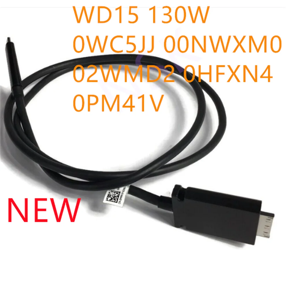 130W 0 Wc5Jj 00Nwxm0 02 Wmd2 0 Hfxn4 0 Pm41V 0 P1Nn7 Usb-C Il Cavo È Applicabile Per Il Cavo Della Docking Station Dell Wd15 K17A K17A001 4K