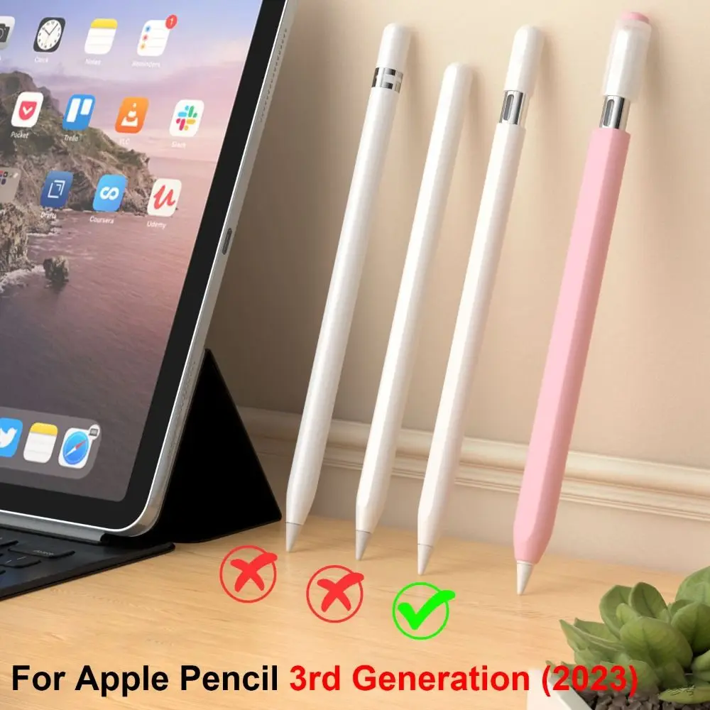 Shockproof Silicone Protective Sleeve for Touch Pen - Ergonomic Grip Cover