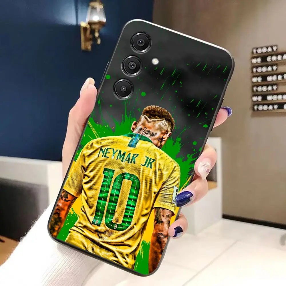 Football Star Phone Case with Neymar 10 Design - Durable Protective Cover