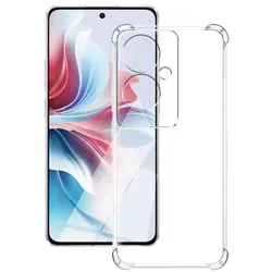Transparent Shockproof Silicone Protective Case for OPPO Reno11 F 5G (Shockproof Case)