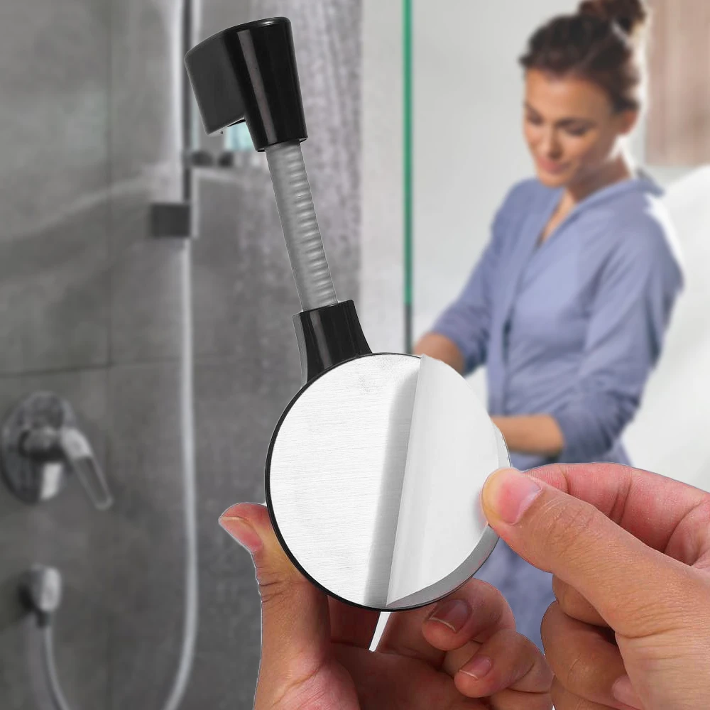 Description Picture 6 of itemSuction Cup Shower Holder Adjustable Shower Head Holder Nozzle Handheld Holder Punch-Free Multi Angle Rotation Shower Bracket