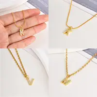 26 Lettres A-Z Femmes Pendentif Initial raq colliers, Alphabet Pendentif Salle JONecklace, Dainty Vacances Mode Bijoux Collier 5