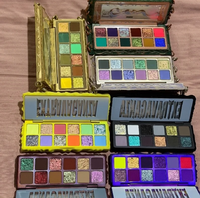 Sugarock Luna Lure 12 Colors Eyeshadow Palette Shimmer Chameleon Matte Eyeshadow Makeup