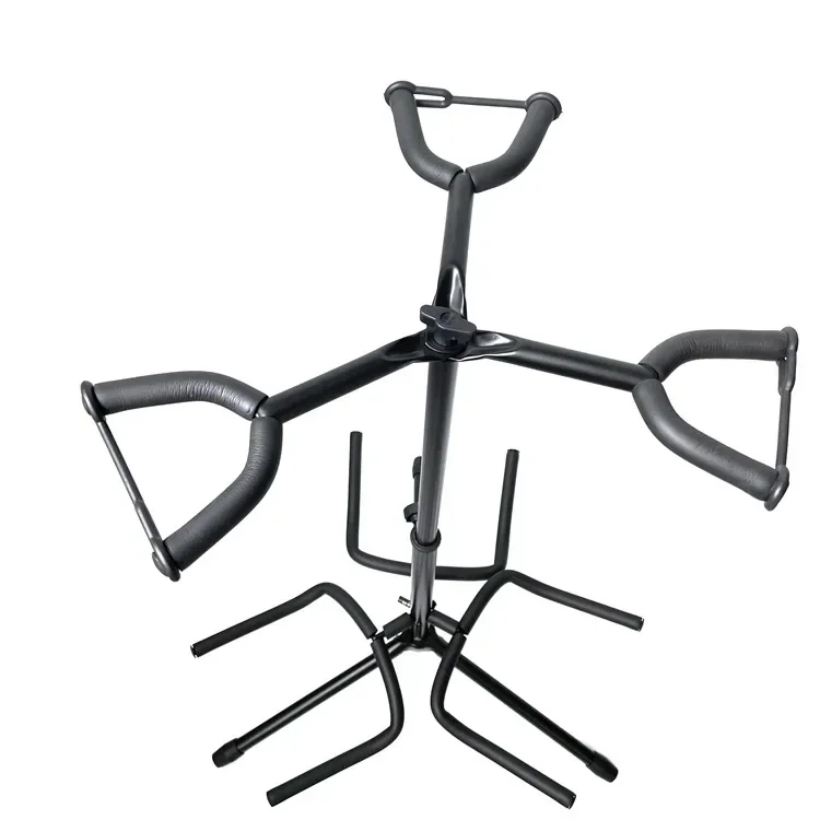 Vertical Guitar Stand Height-adjustable Multiple Guitar Stand Madeof19mm/25mmThickSteel Tube Portable for Multiple Guitars