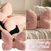 Cute Pink Butterfly Throw Pillow Plush Soft Stuffed Cushion Lifelike Butterfly Throw Pillow Home Couch Living Room Bed Decor 6