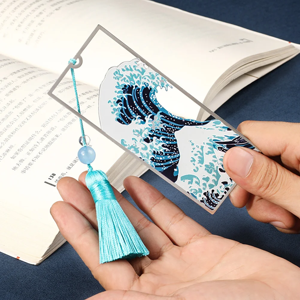

Decorate Bookmark Student The Gift Mariposas Decorativas Para Pared Polyester Sea Wave