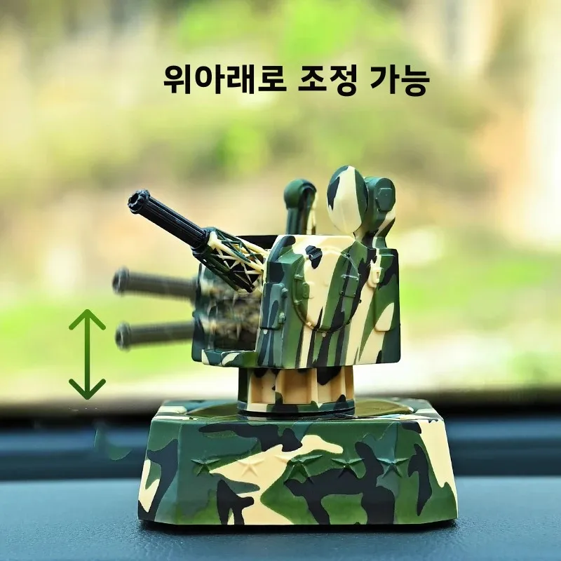 자동차 장식품 개인화 된 창조적 인 장식품 태양열 장식품 자동 회전 장식품 휴일 선물